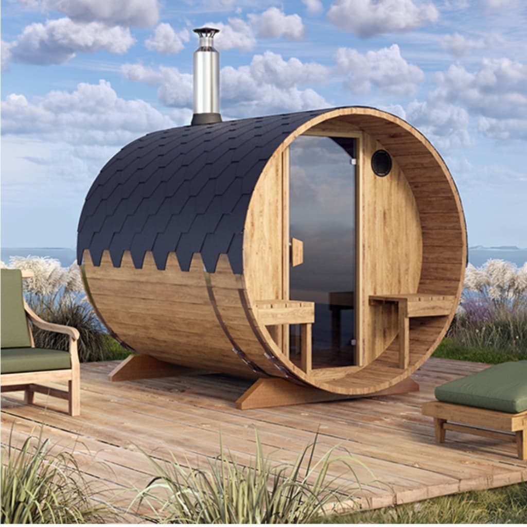 Bastutunna Premium 2,4m (Byggsats - Vedeldad)